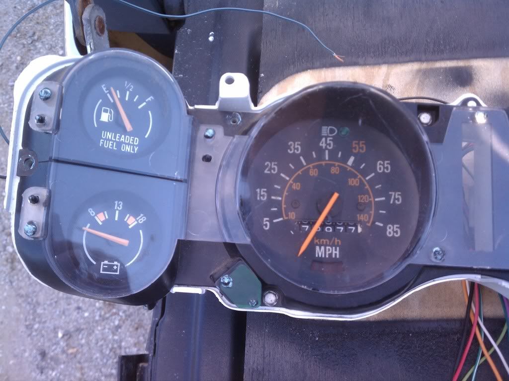 Electronic speedo conversion